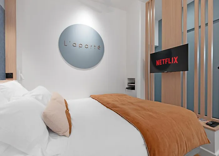 Апартаменты L'aparte Hypercentre-ultra Cosy Neuf-pk Gratuit